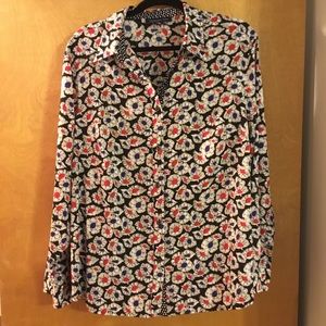 Jones New York floral blouse - plus-size (2X)